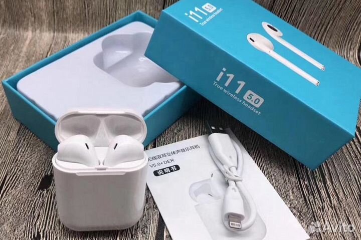 Гарнитура Bluetooth AirPods с анимацией