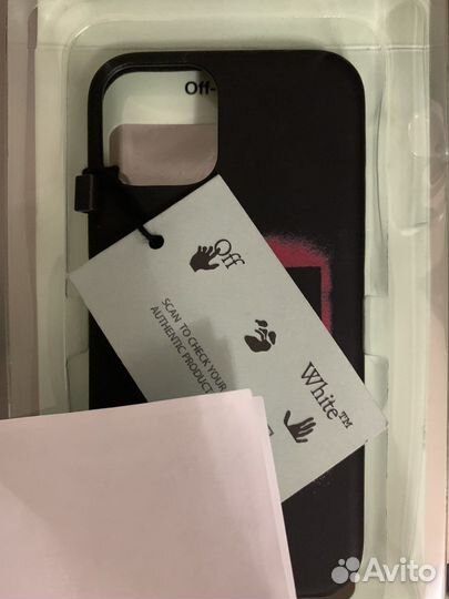 Челох Off white для iPhone 11 pro