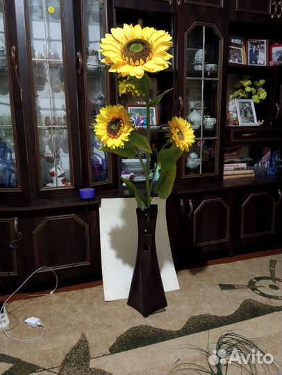 Ваза напольная керамика в идеальном состоянии бу