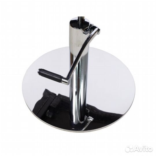 Кресло парикмахерское троя люкс на круглом основан