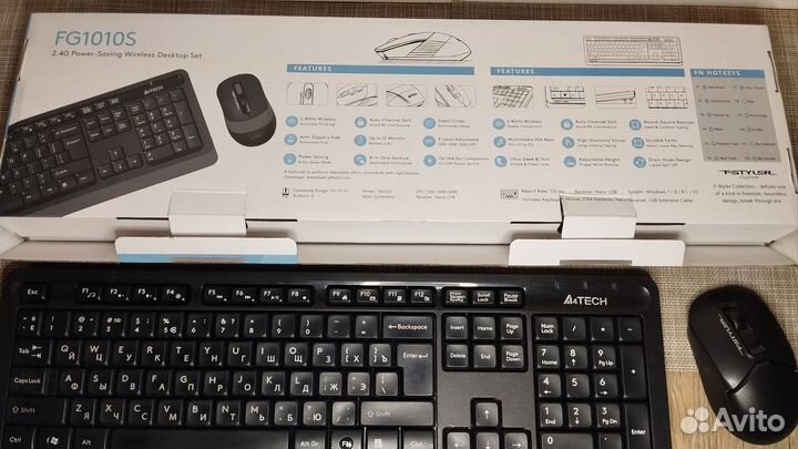 Беспроводная клавиатура и мышь