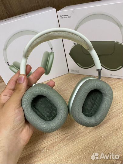 Airpods max green оригинал наушники бу