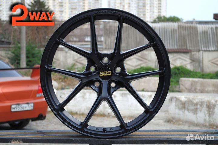 R19 BBS CI-R Style 8.5J ET35 5*112 Matt Black (GX7