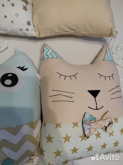 Бортики в детскую кроватку