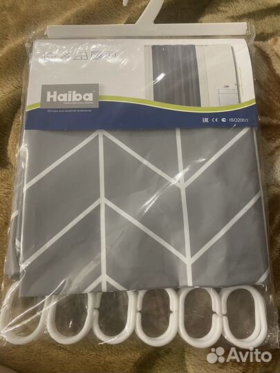 Штора для ванной 180х180 см