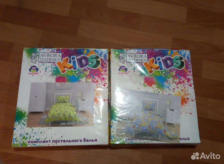 Детское постельное белье новое
