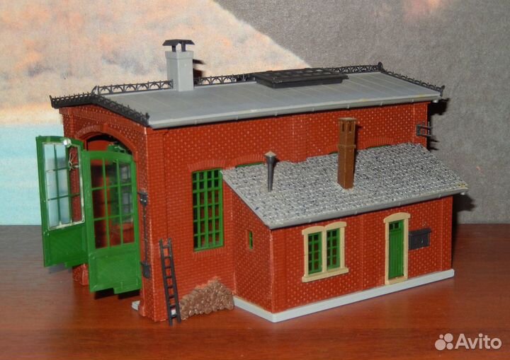 Здания, дополнения для макетов ж.д