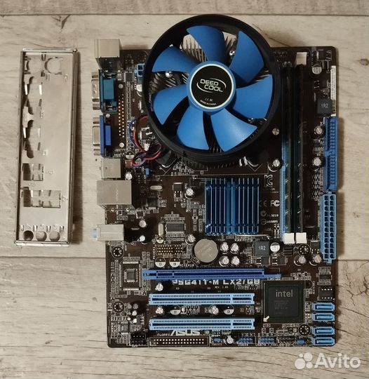 Asus P5G41T-M LX2/GB Core 2 Quad Q8300 4GB DDR3