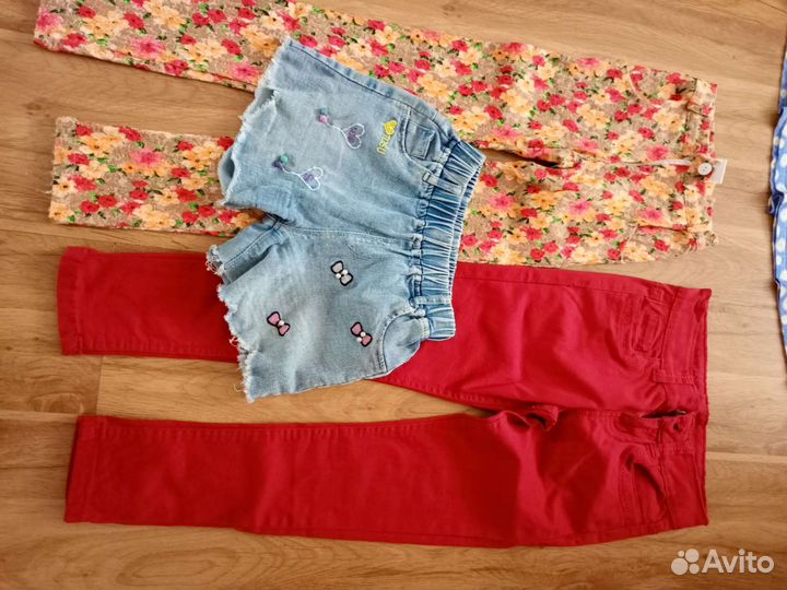 Вещи пакетом для девочки122, 128