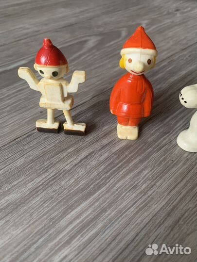 Фигурки СССР колкий пластик набор