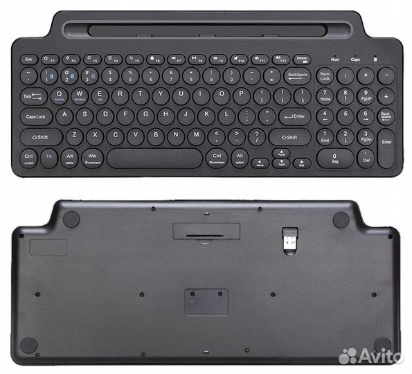 Клавиатура беспроводная Bluetooth + 2.4 G