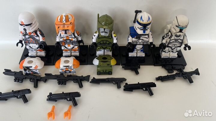 Lego star wars минифигурки