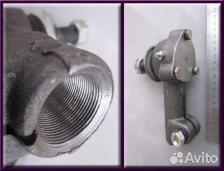 Наконечник рул тяг паз лев