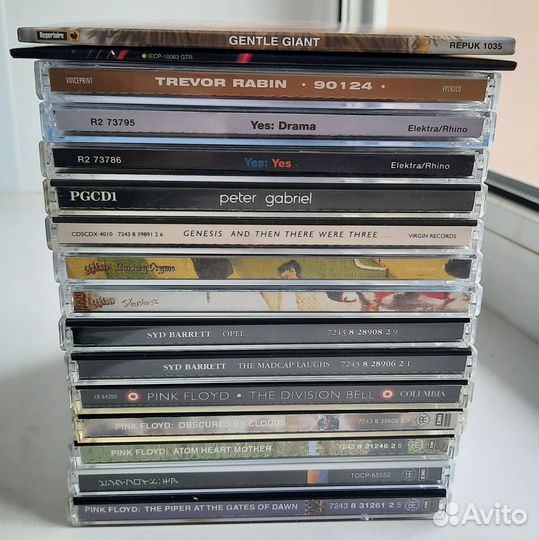 Prog rock - коллекция фирменных CD