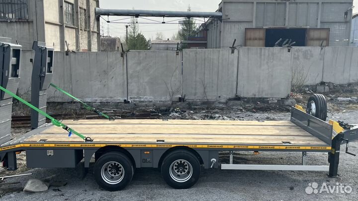 Прицеп трал (тяжеловоз) Авиком 8871Т-04 никзорамный, 2024