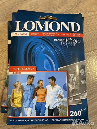 Фотобумага Lomond 100x150 mm суперглянцевая