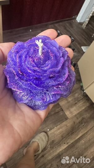 Свечи ручной работы в гипсе, формовые