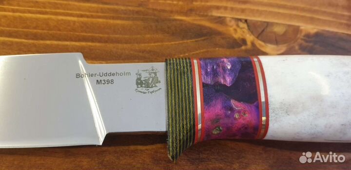 Нож из стали m398