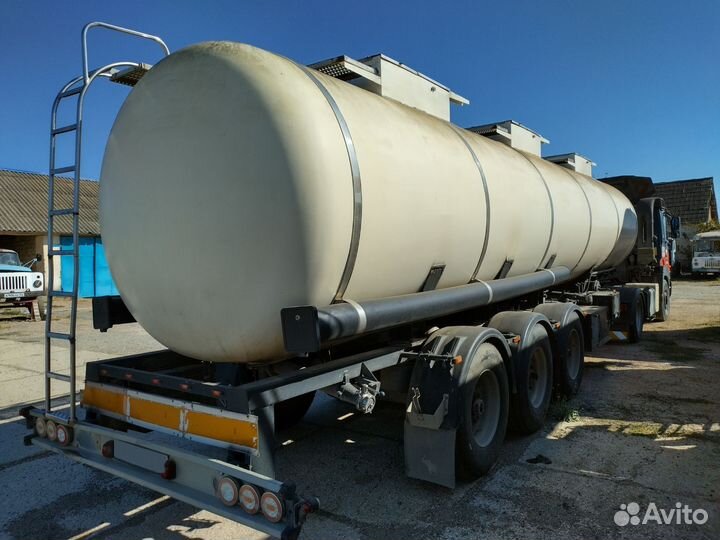 Полуприцеп пищевая цистерна BERGHEL 31000Л 3-осная, 1991