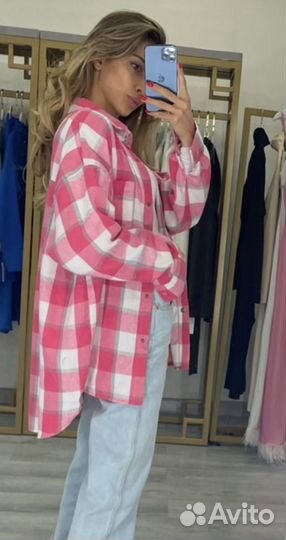 Рубашка утепленная женская