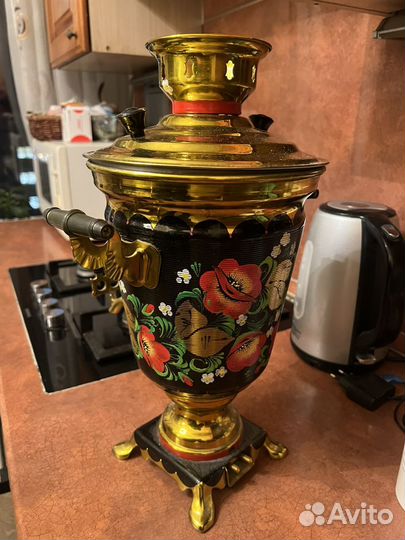 Электросамовар Суксунский самовар 4л рюмка