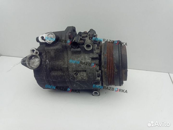 Компрессор кондиционера BMW X5 E53 рест. 2005