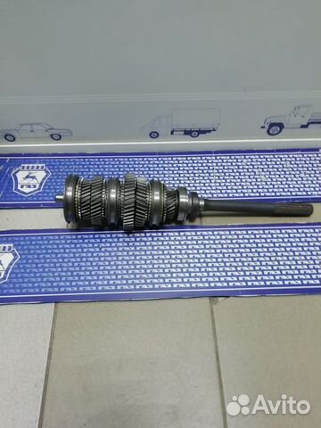 Вал вторичный (5-ти ступ кпп) в сборе газ 3302