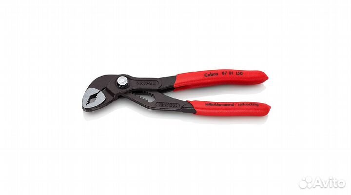 Клещи сантехничeскиe Сobrа 150 мм кniрex 8701150