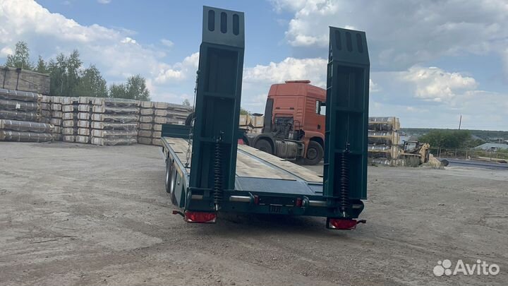 Прицеп трал (тяжеловоз) Авиком 8871Т-04 никзорамный, 2024