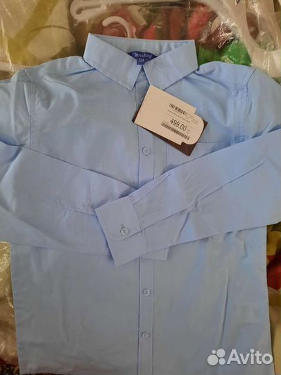 Рубашка для мальчика 134