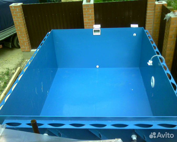 Бассейн пластиковый изготовим по вашему размеру