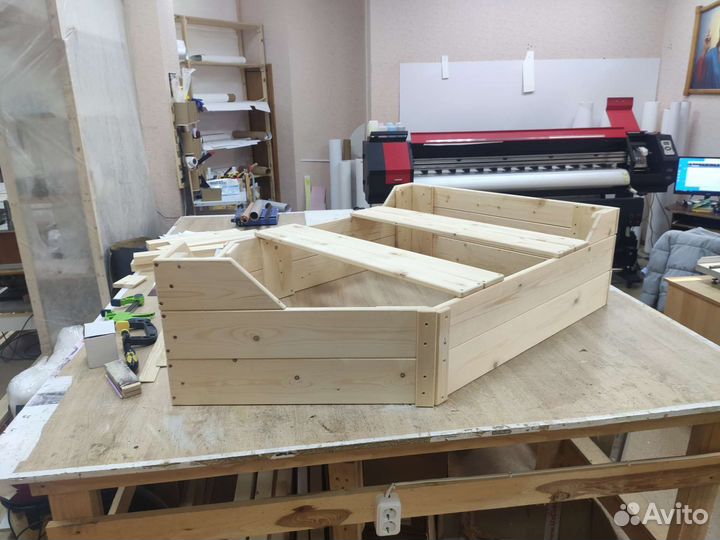 Лавка кораблик детская. Кораблик песочница