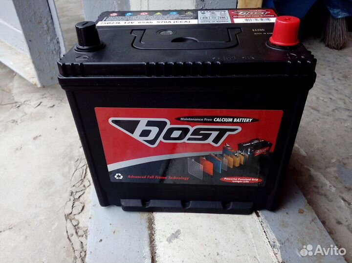 Аккумулятор bost 60ah