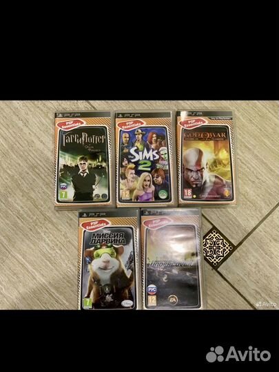 Диски на psp sony