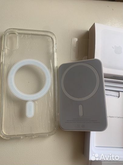 Батарея на iPhone новая+чехол на хр