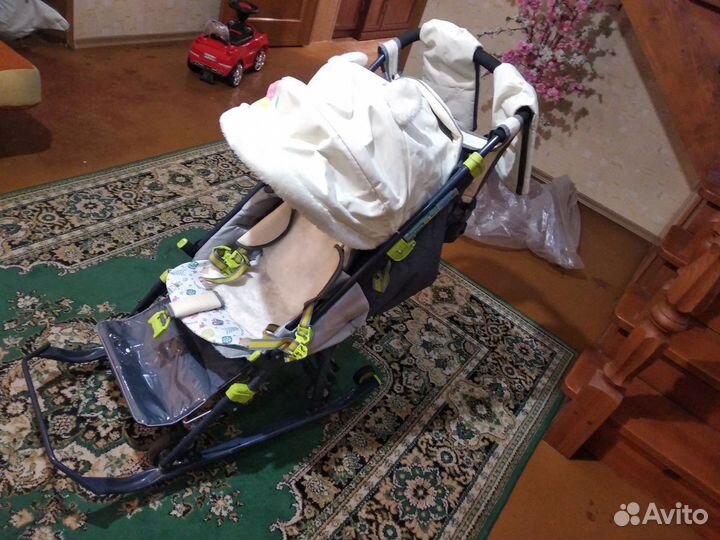 Коляска санки