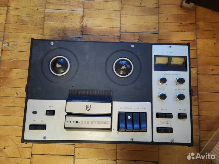 Катушечный магнитофон Эльфа 332