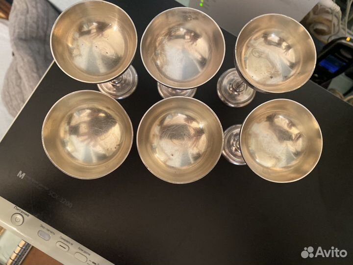 Рюмки из мельхиора