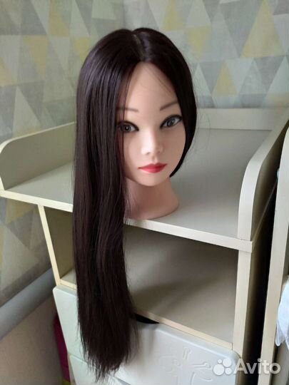 Голова манекен искусственные волосы