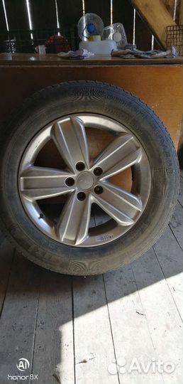 Литые диски с летней резиной