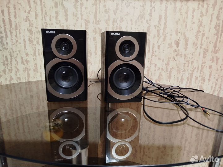 Колонки sven SPS-619 серебристый