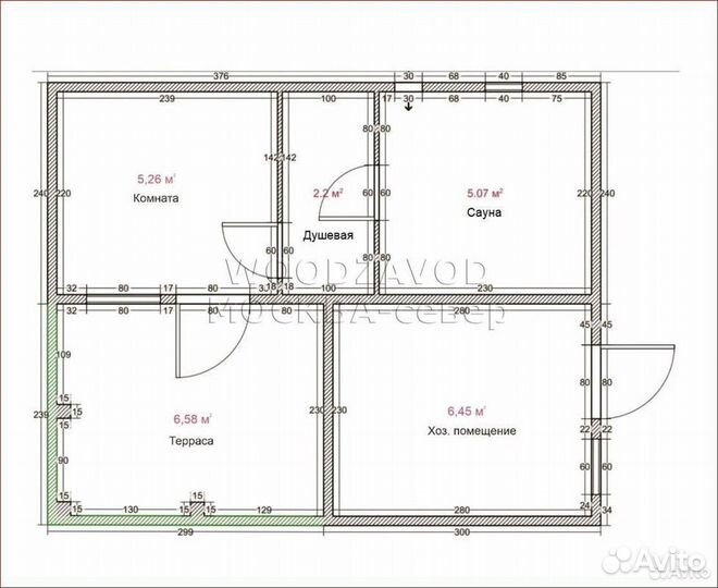 Дом 6х4,8 DO-3792