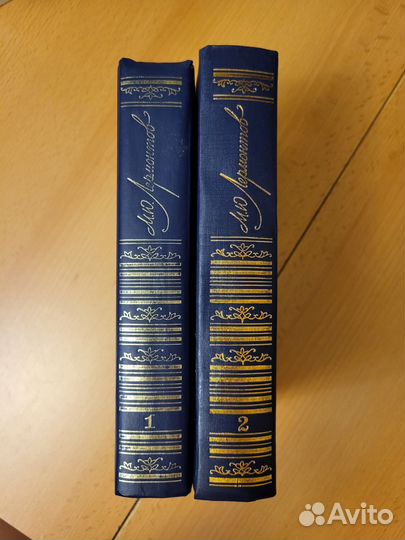 Лермонтов сочинения в 2 томах