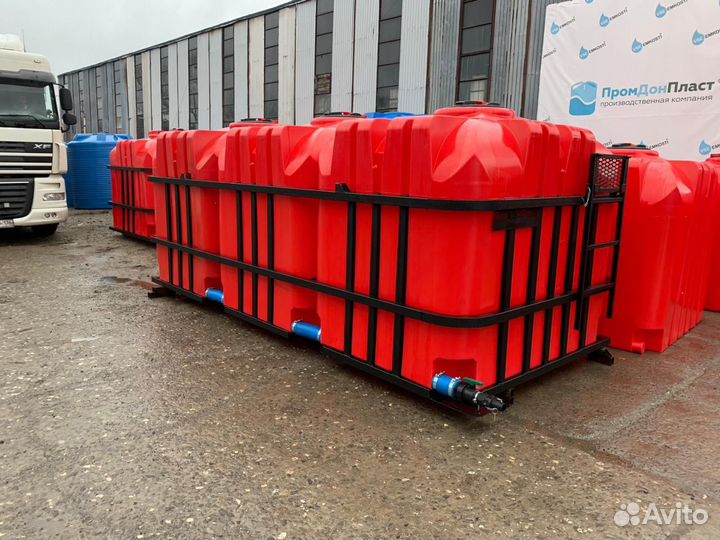 Емкость пластиковая для транспортировки