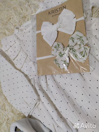 Пакет новых вещей для девочки 80-86 H&M