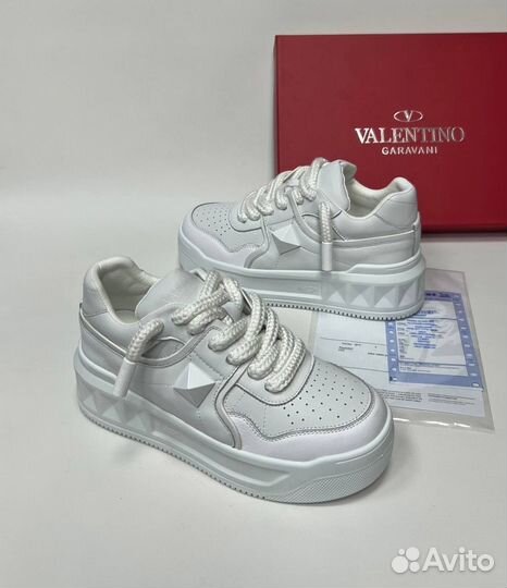 Кеды натуральные valentino (36-40)