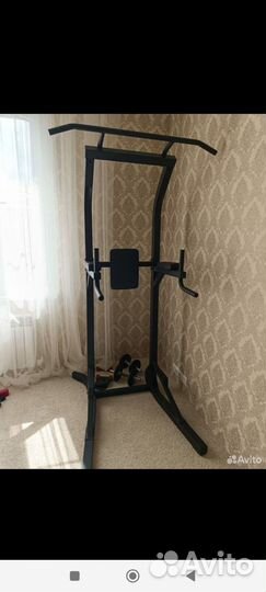 Турник брусья пресс 3 в 1 напольный