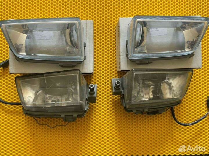 W140 CL140 птф Lorinser + новые стекла к ним