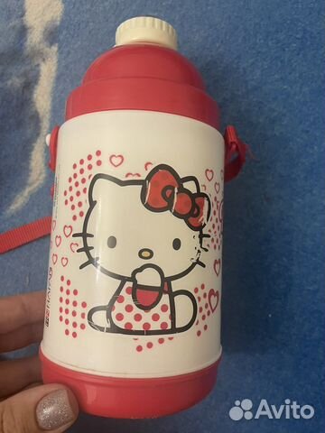 Детский термос с трубочкой