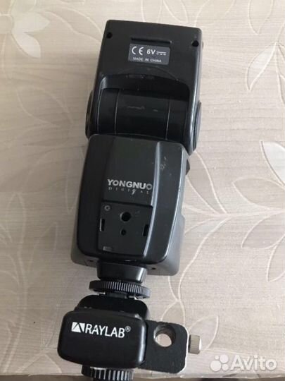 Фотовспышка raylab yongnuo speedlite yn460